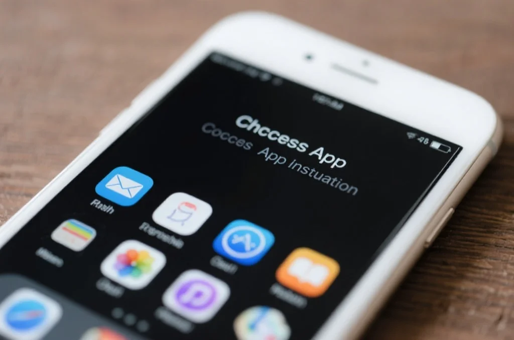 天狮App成功安装并运行的智能手机界面